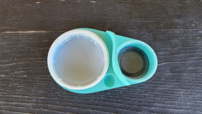 Sky Blue Leopard Gecko food bowl, calcium dish & water dish